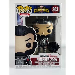 Funko Pop! Marvel Punisher 2099 #303 - Funko Exclusive Vinyl Figure